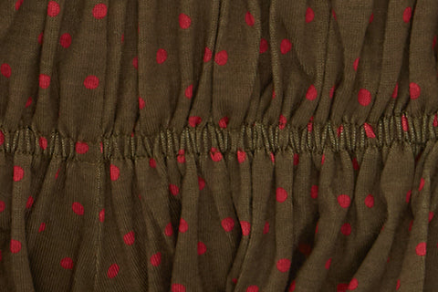Bea Shorts | Brown Polka Dot - Image 9