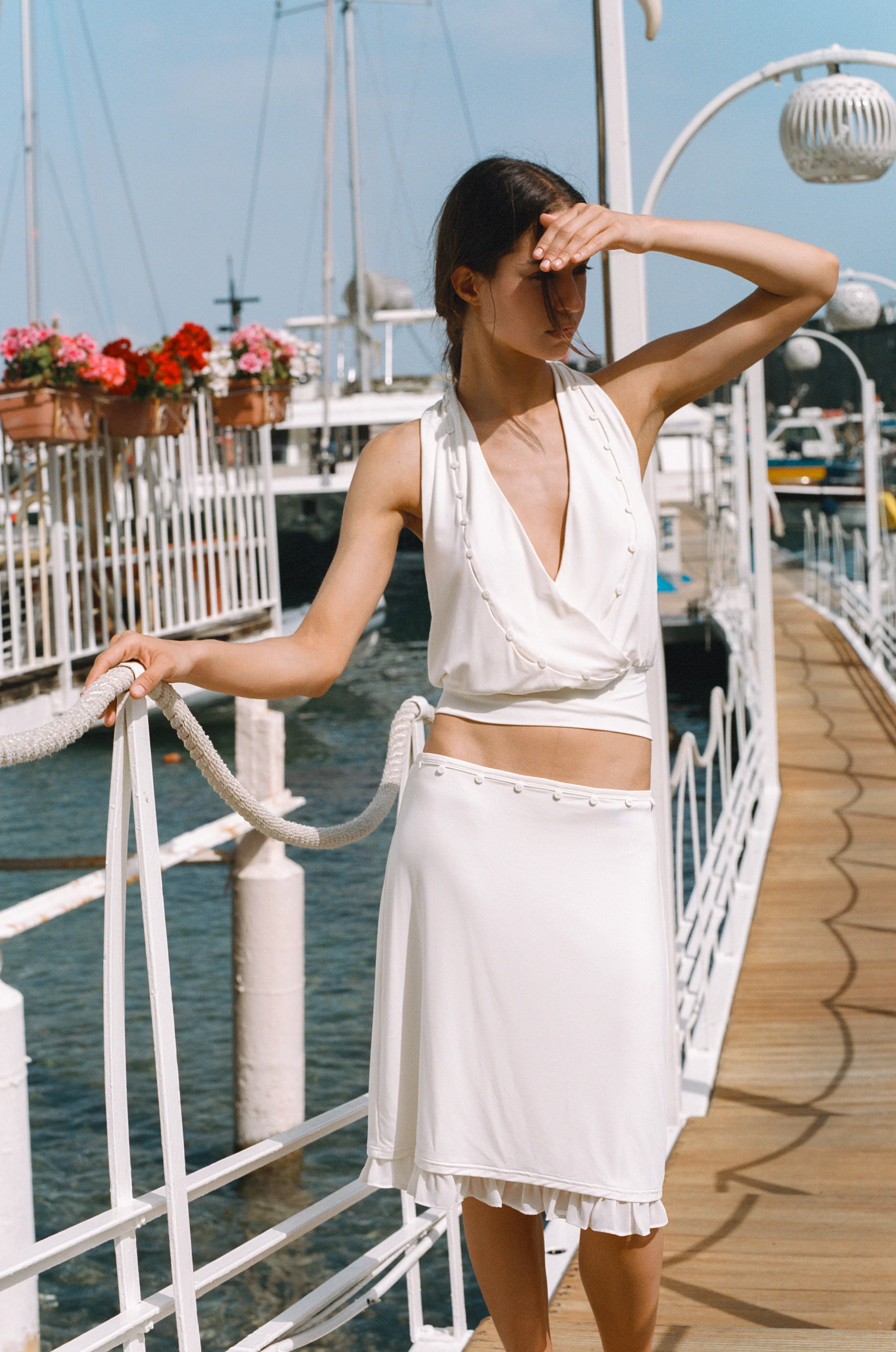 Ella Skirt | Off White - Image 6