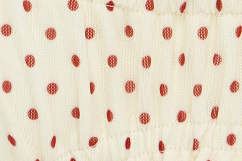 Lottie Bikini Top | Cream Polka Dot - Image 9